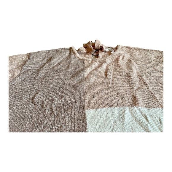 BY the river color block pull over sweater - Picture 9 of 15